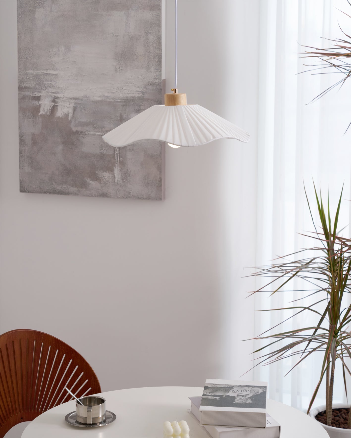 FENWICK TEXTILE DRUM PENDANT