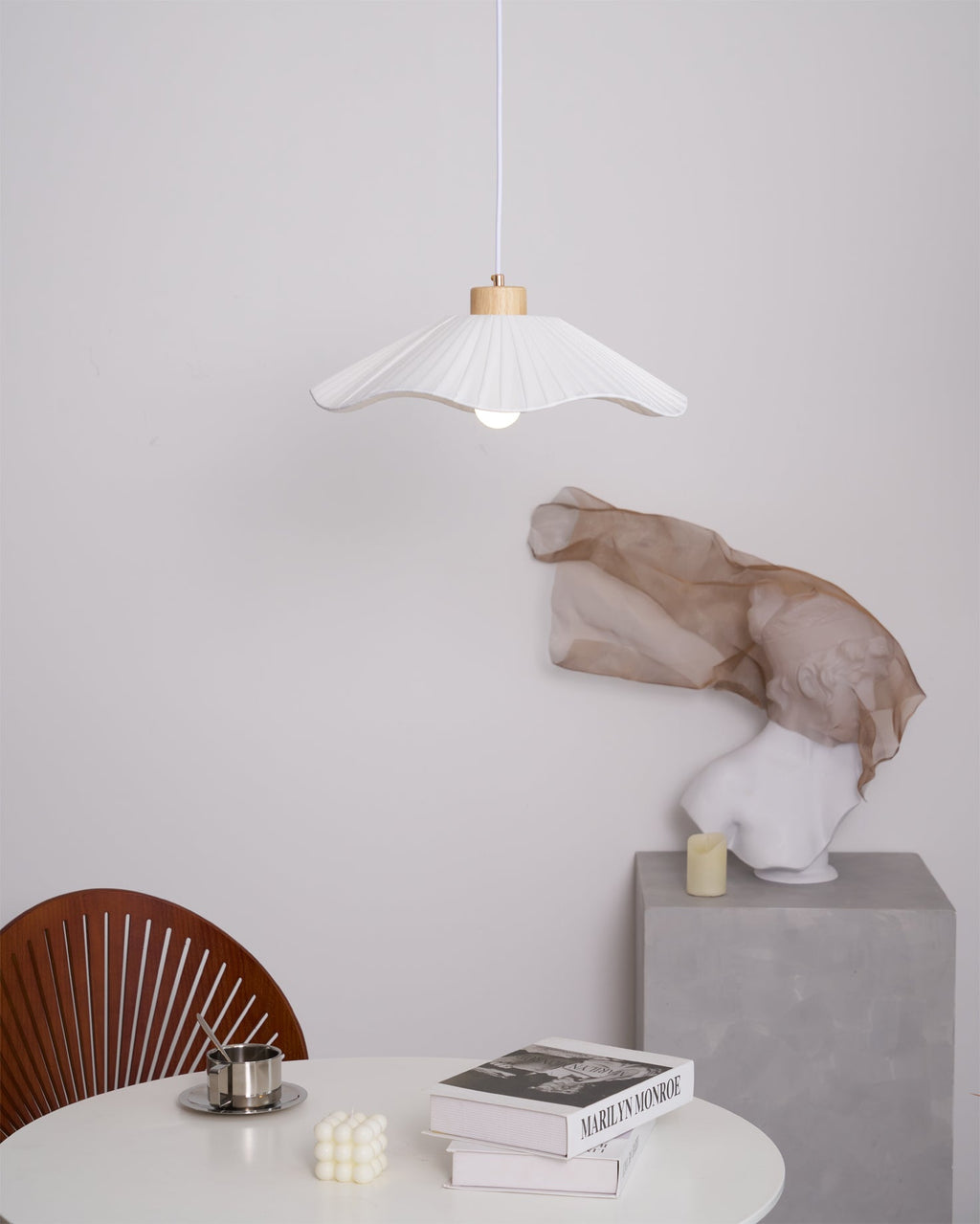 FENWICK TEXTILE DRUM PENDANT