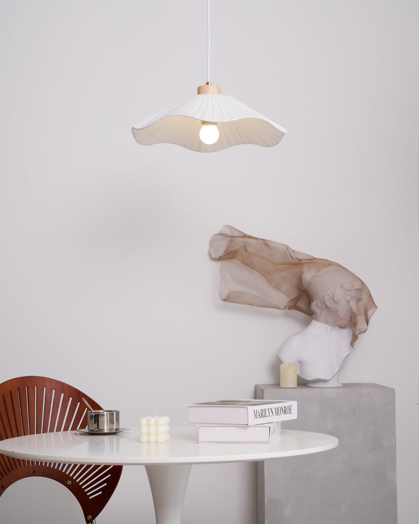 FENWICK TEXTILE DRUM PENDANT