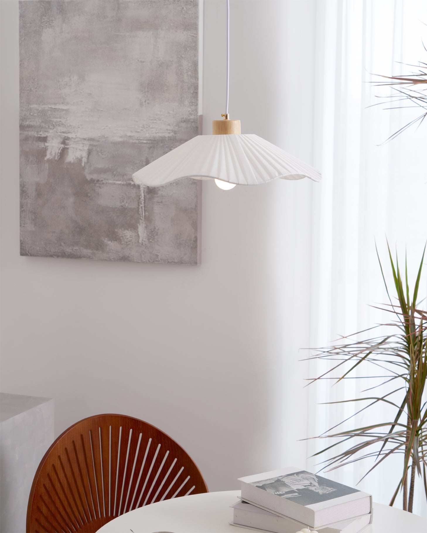 FENWICK TEXTILE DRUM PENDANT