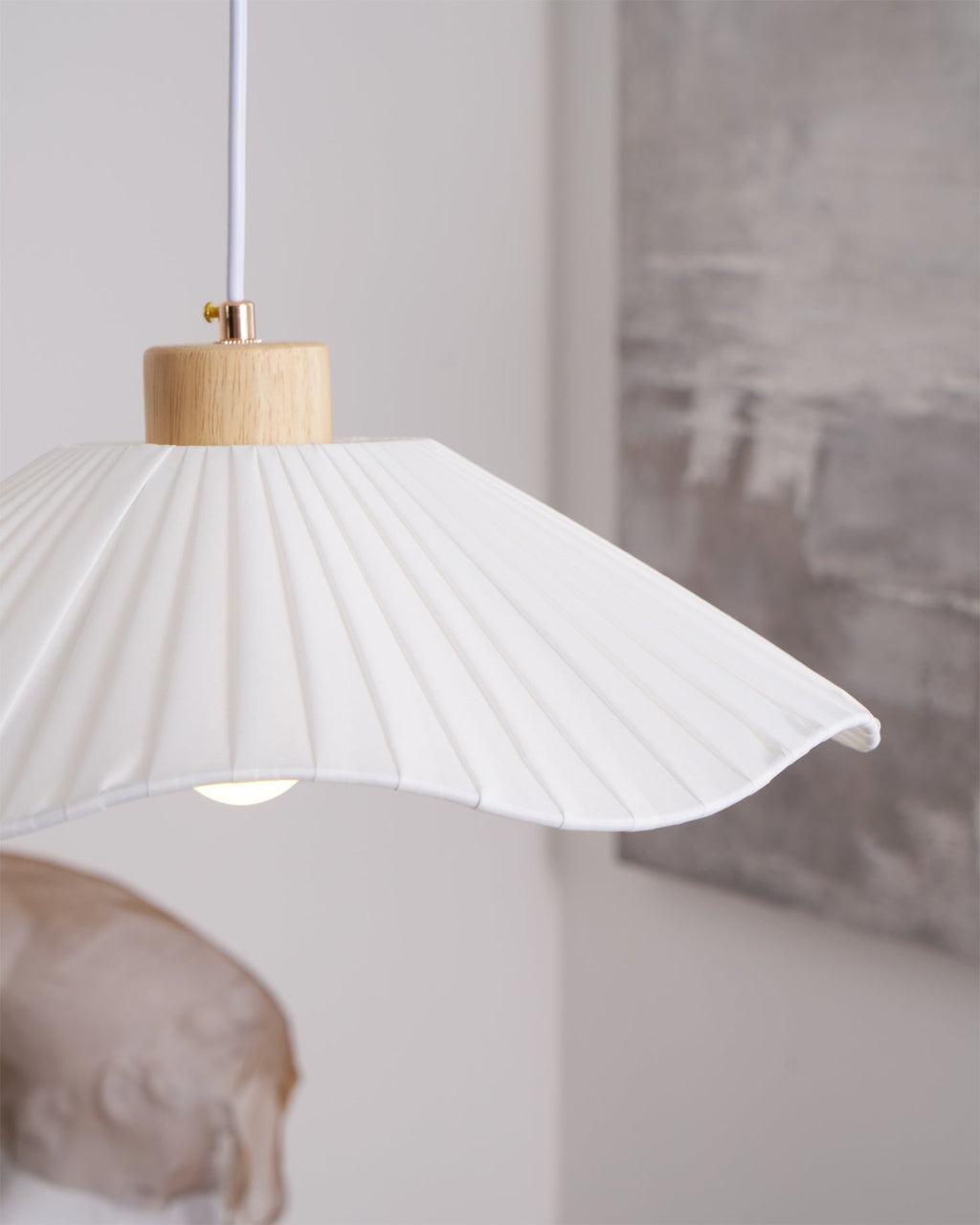 FENWICK TEXTILE DRUM PENDANT