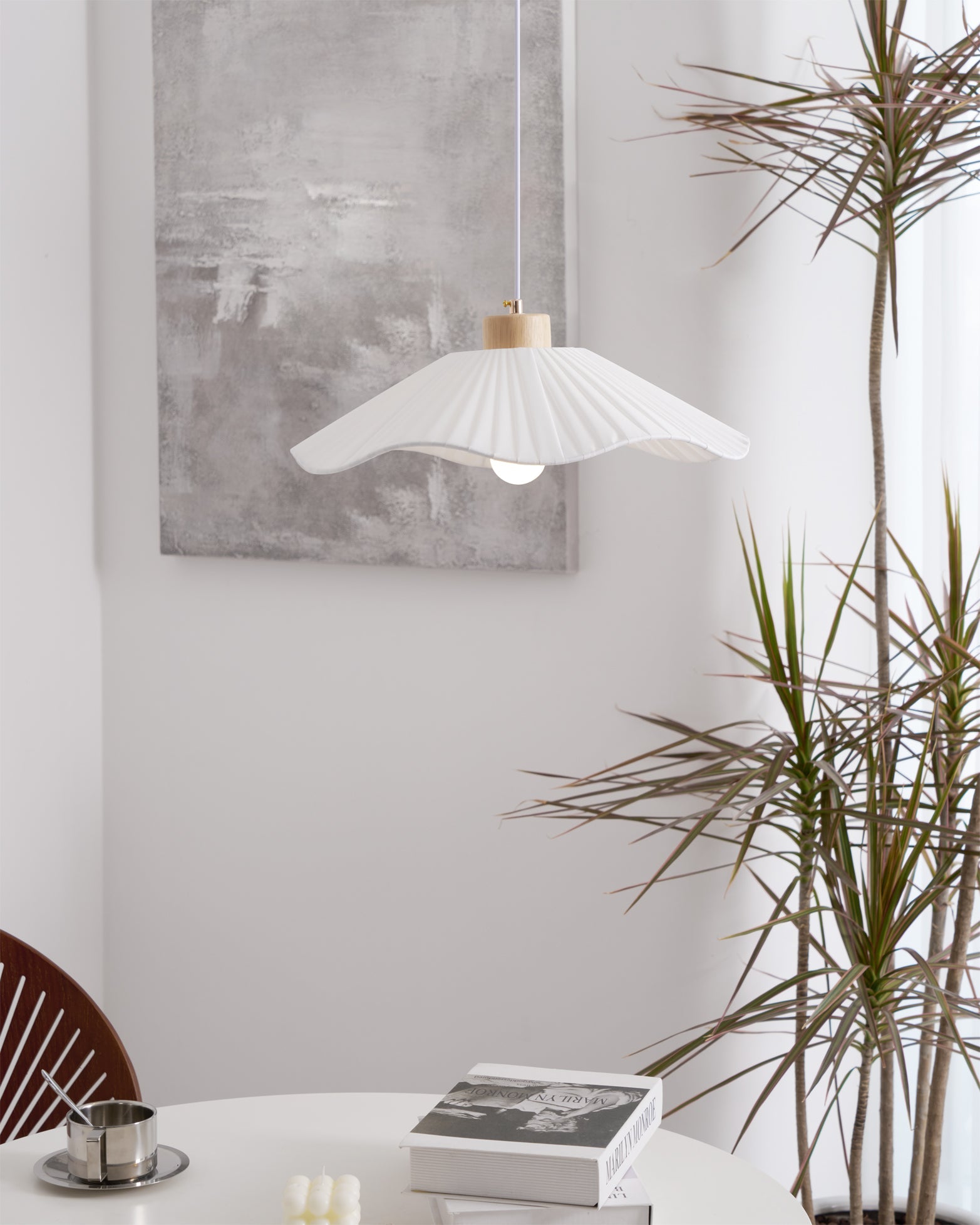 FENWICK TEXTILE DRUM PENDANT