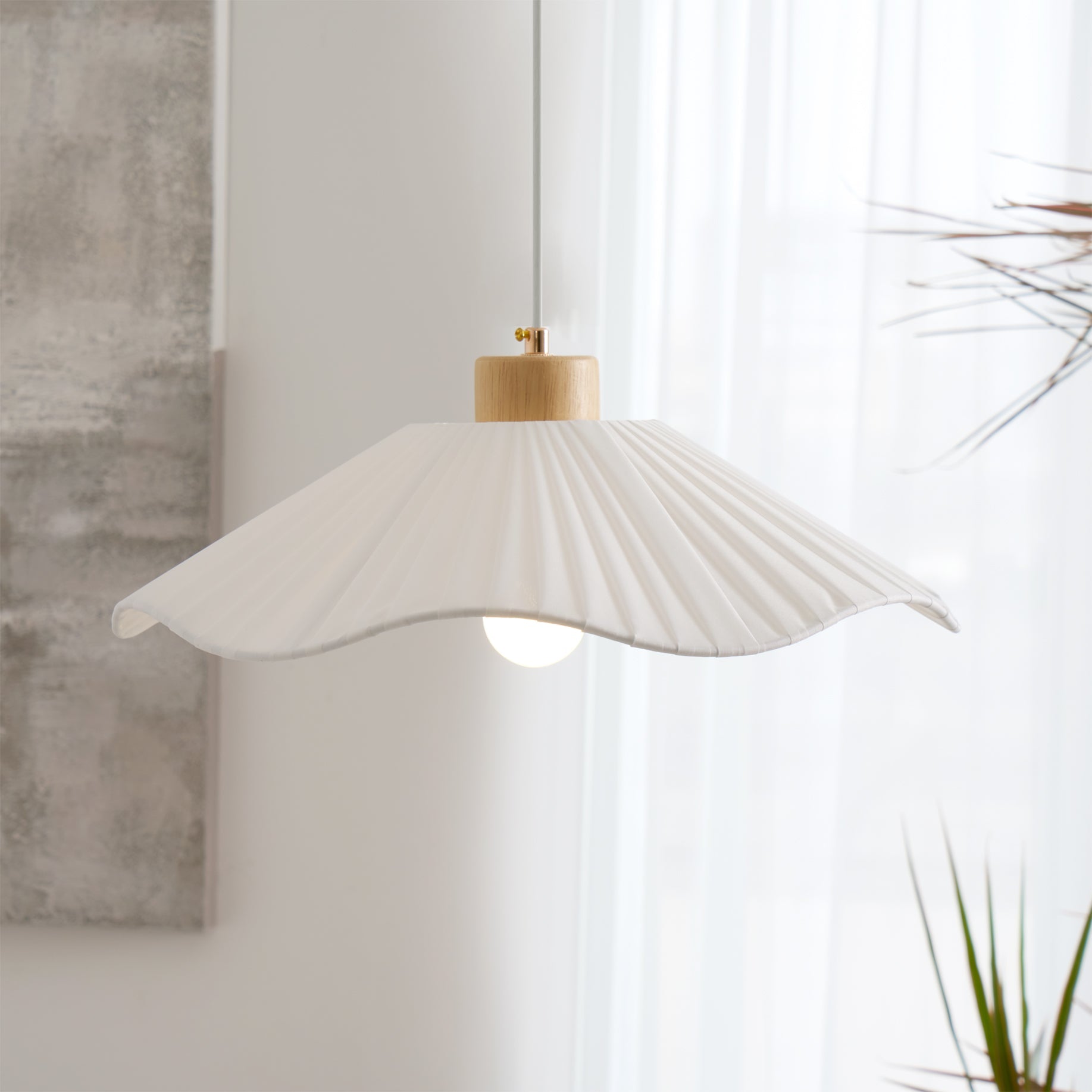 FENWICK TEXTILE DRUM PENDANT