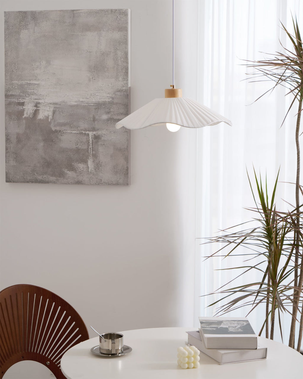 FENWICK TEXTILE DRUM PENDANT