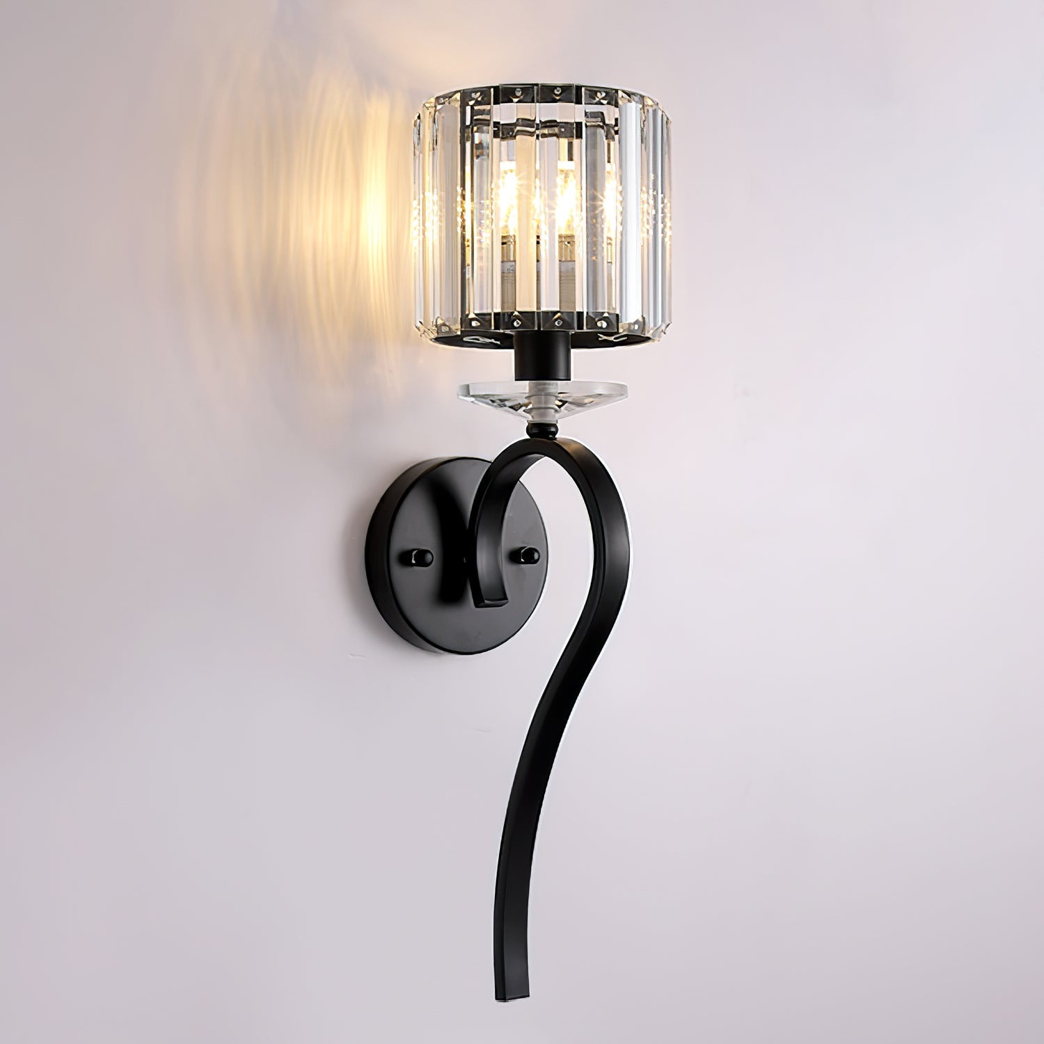 WINDSOR CRYSTAL FROSTED WALL SCONCE