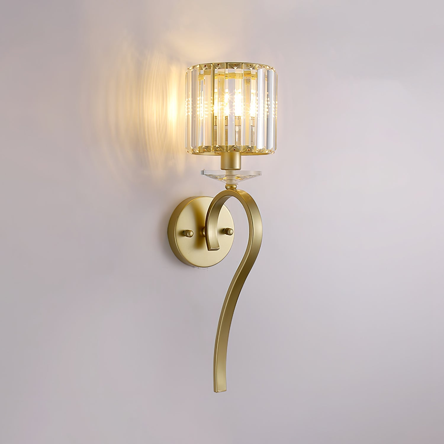 WINDSOR CRYSTAL FROSTED WALL SCONCE