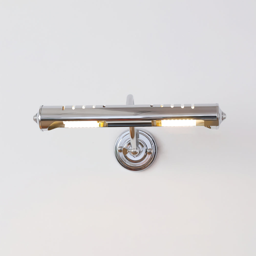 WINTHORPE BRASS AND GLASS WALL SCONCE