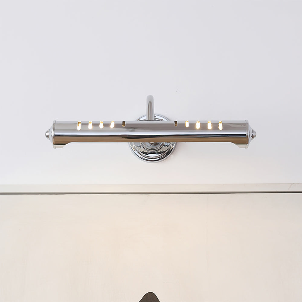 WINTHORPE BRASS AND GLASS WALL SCONCE