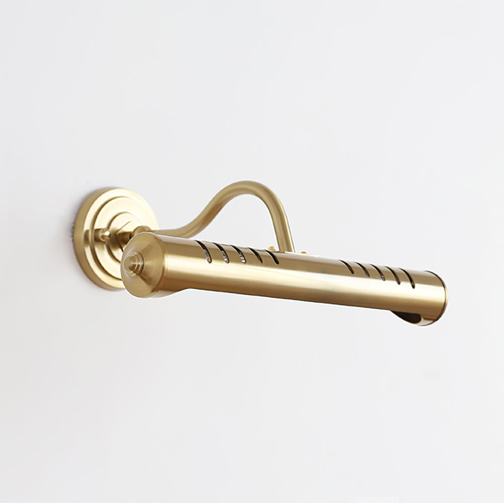 WINTHORPE BRASS AND GLASS WALL SCONCE