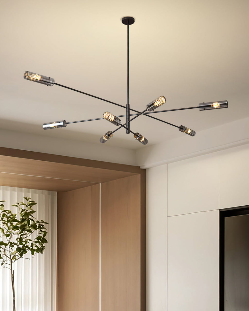 RAVENHURST CRYSTAL DROPLET CEILING LANTERN