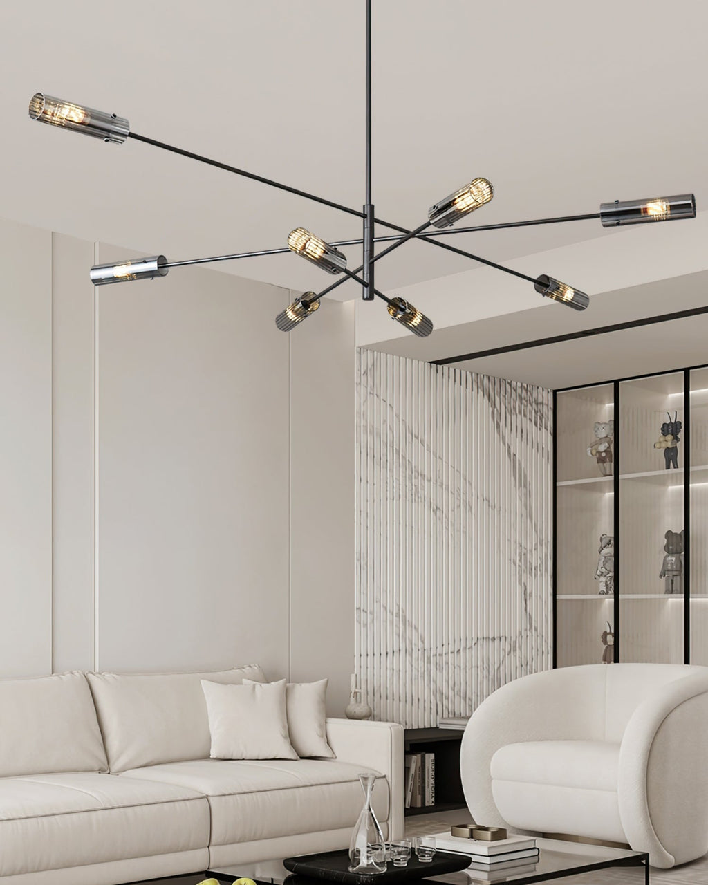 RAVENHURST CRYSTAL DROPLET CEILING LANTERN