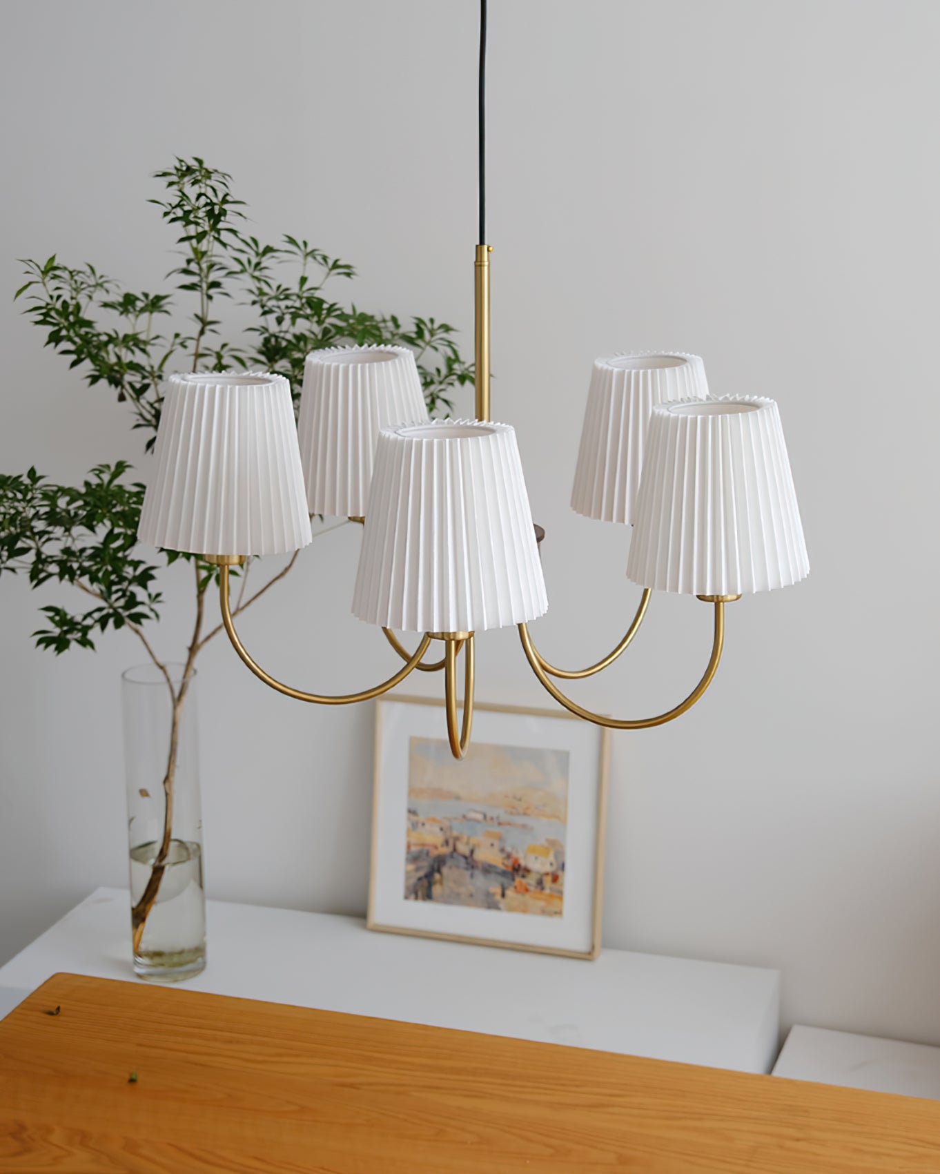 BRAMBLEWOOD RUSTIC TIMBER CHANDELIER