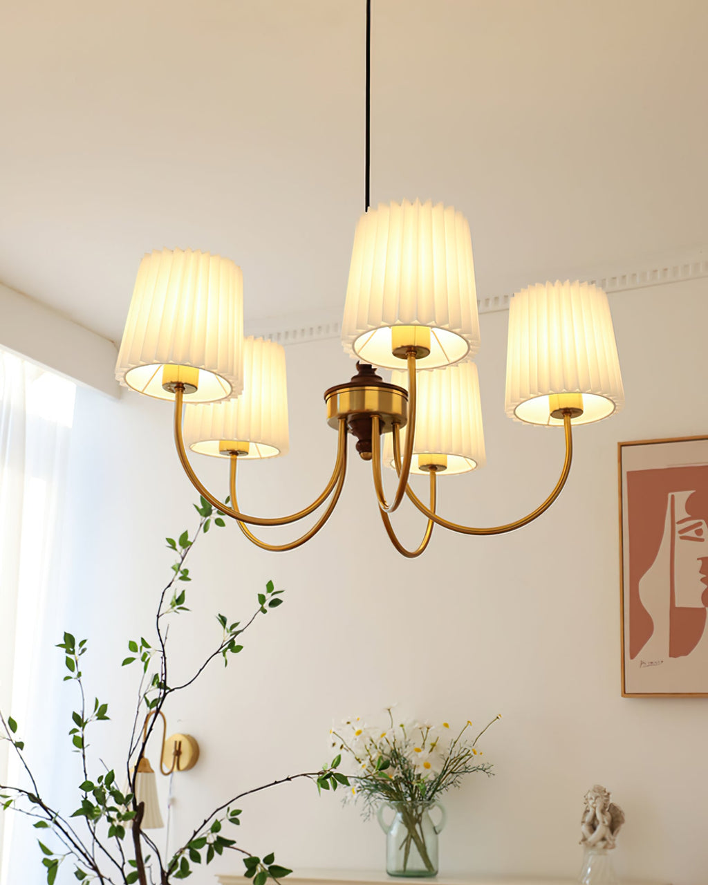 BRAMBLEWOOD RUSTIC TIMBER CHANDELIER