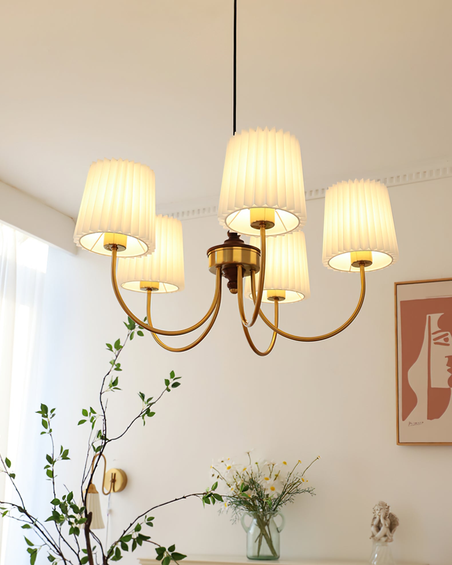 BRAMBLEWOOD RUSTIC TIMBER CHANDELIER