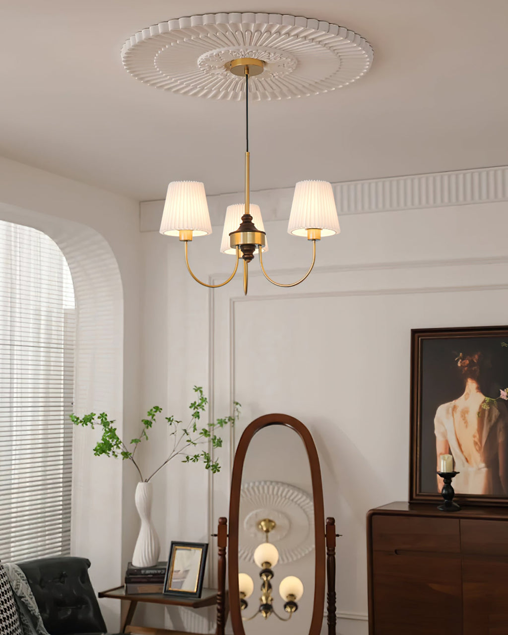 BRAMBLEWOOD RUSTIC TIMBER CHANDELIER