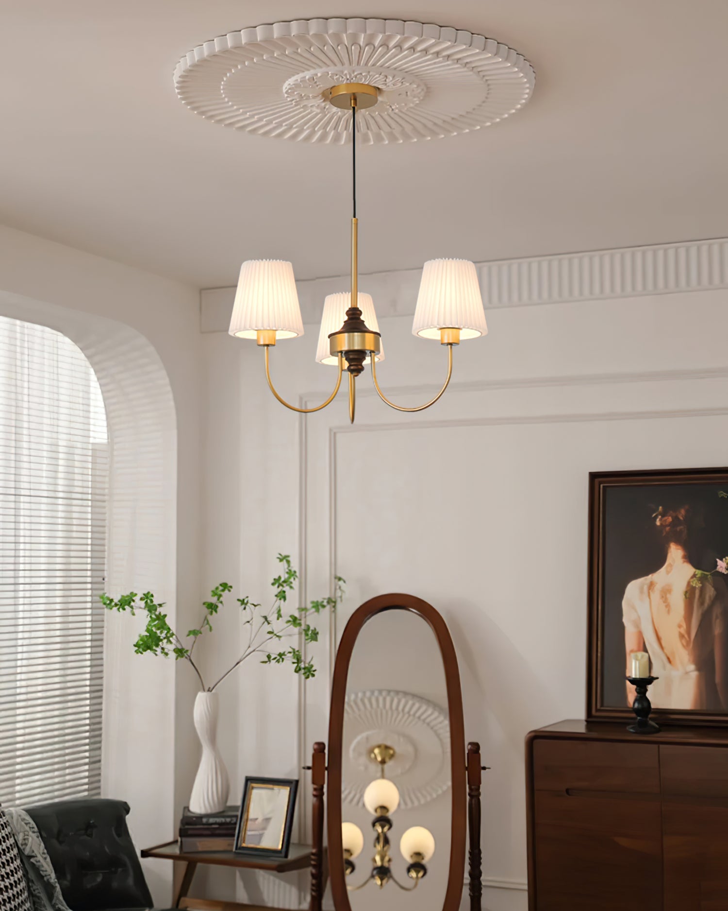 BRAMBLEWOOD RUSTIC TIMBER CHANDELIER