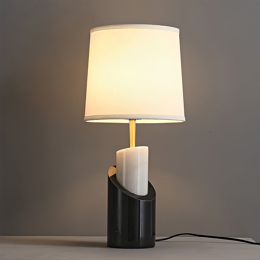 WINTHROP ILLUMINATED CERAMIC TABLE LANTERN
