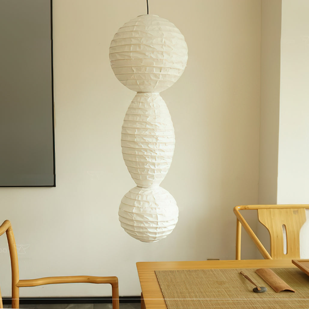 CHARLESTON PAPER GLOBE HANGING LANTERN