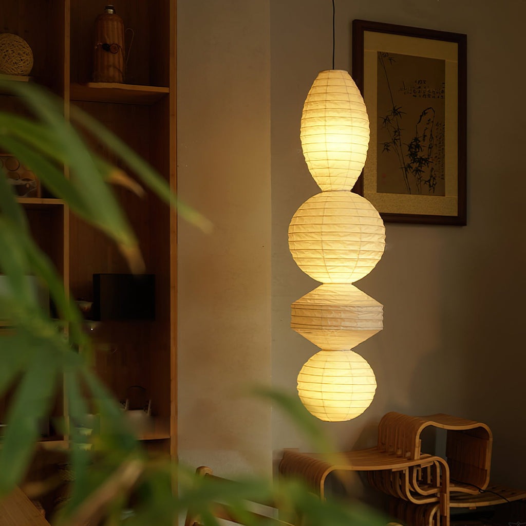 CHARLESTON PAPER GLOBE HANGING LANTERN