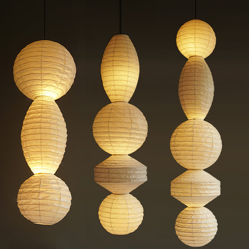 CHARLESTON PAPER GLOBE HANGING LANTERN