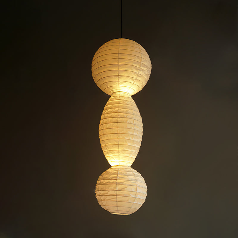 CHARLESTON PAPER GLOBE HANGING LANTERN