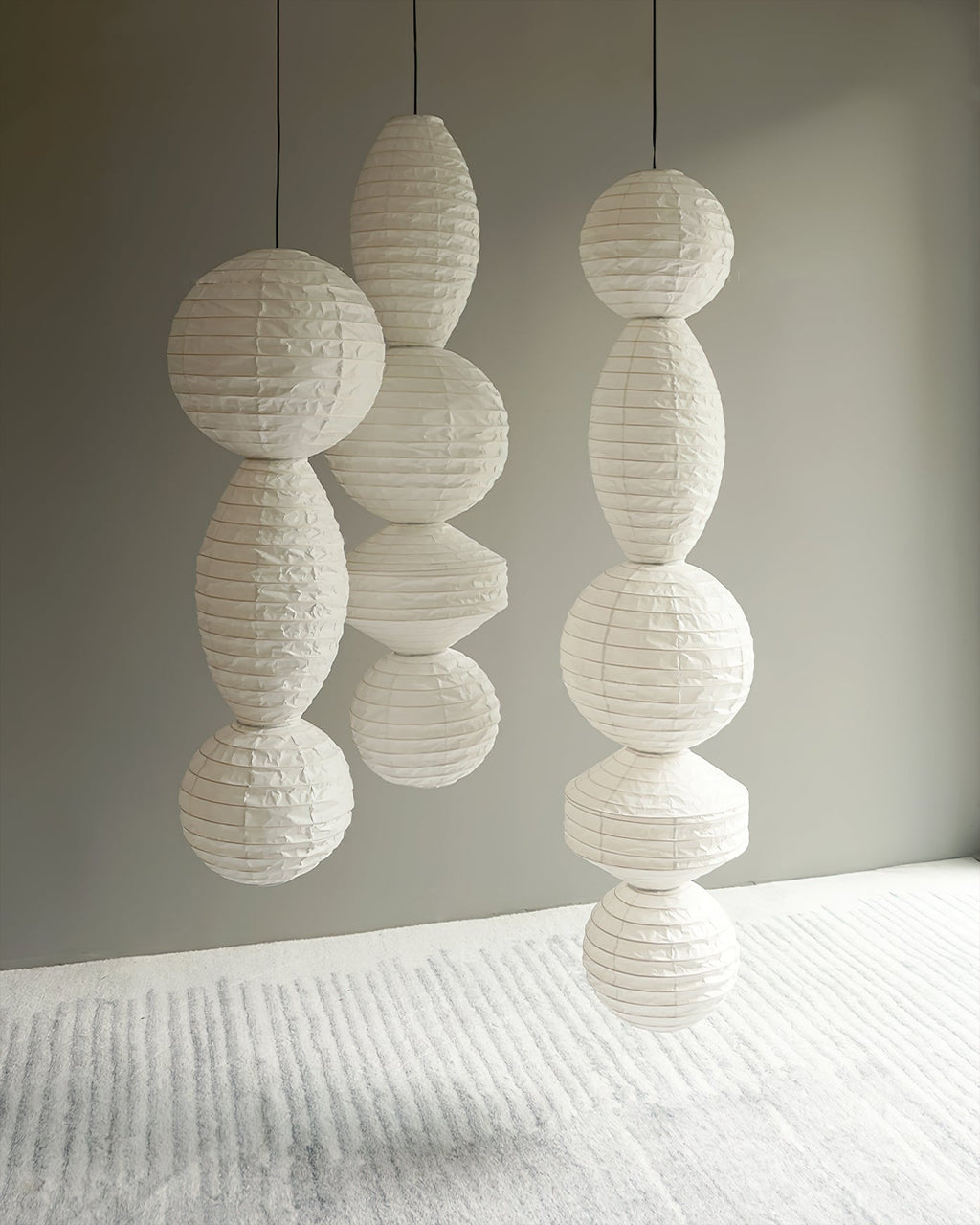 CHARLESTON PAPER GLOBE HANGING LANTERN