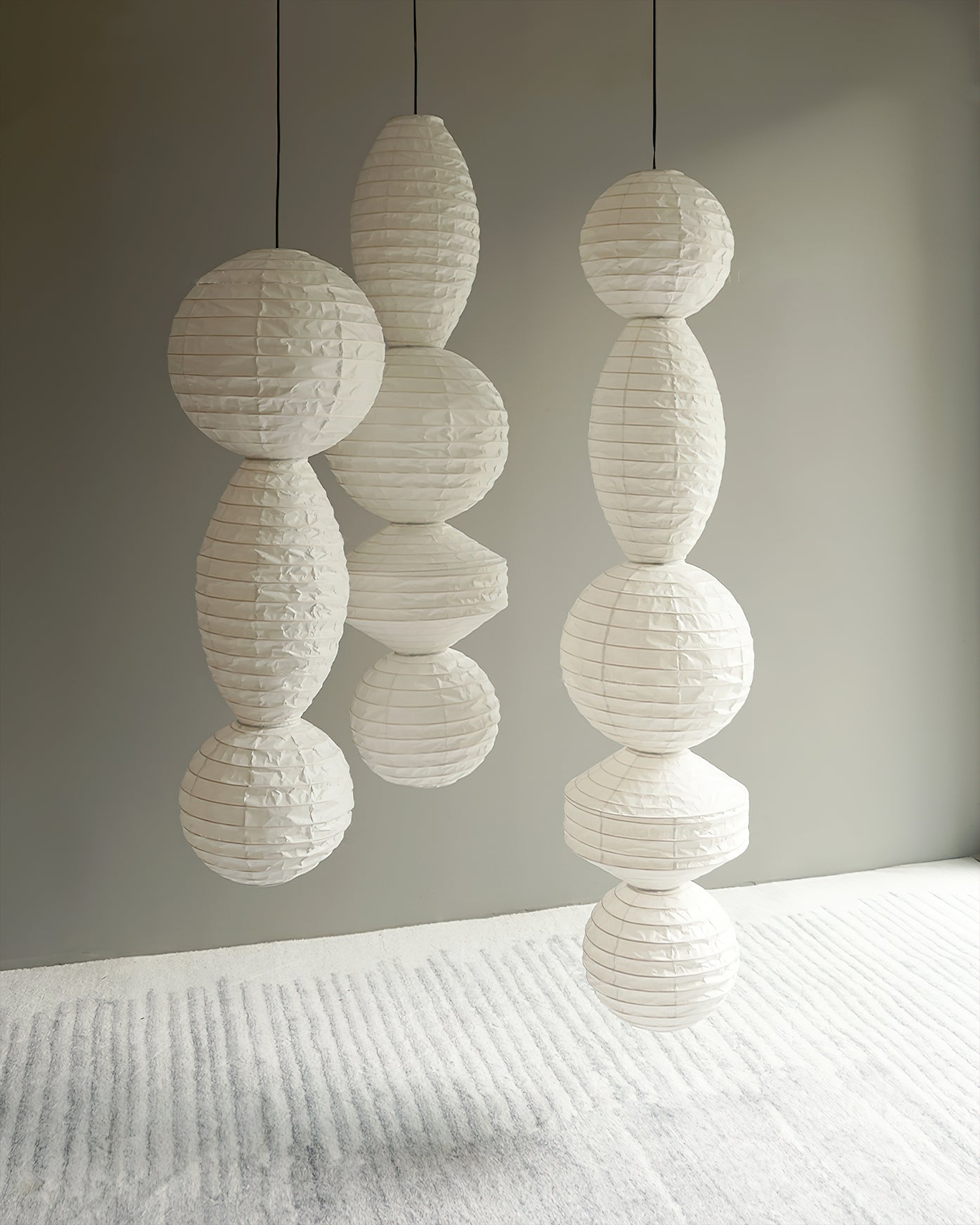 CHARLESTON PAPER GLOBE HANGING LANTERN