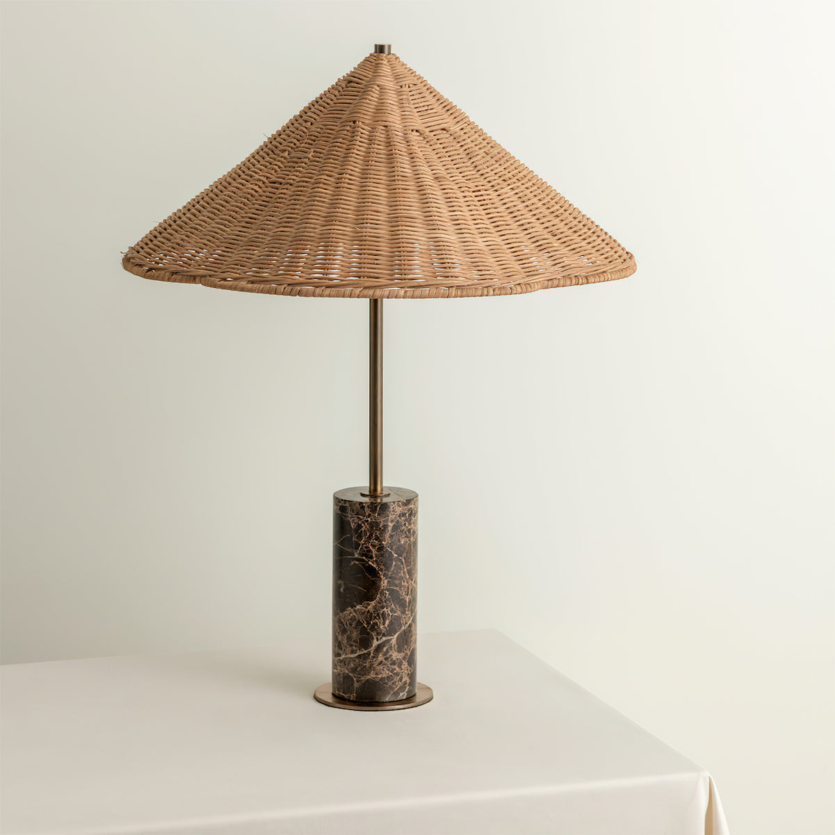 FENWICK JUTE AND MARBLE ILLUMINATOR