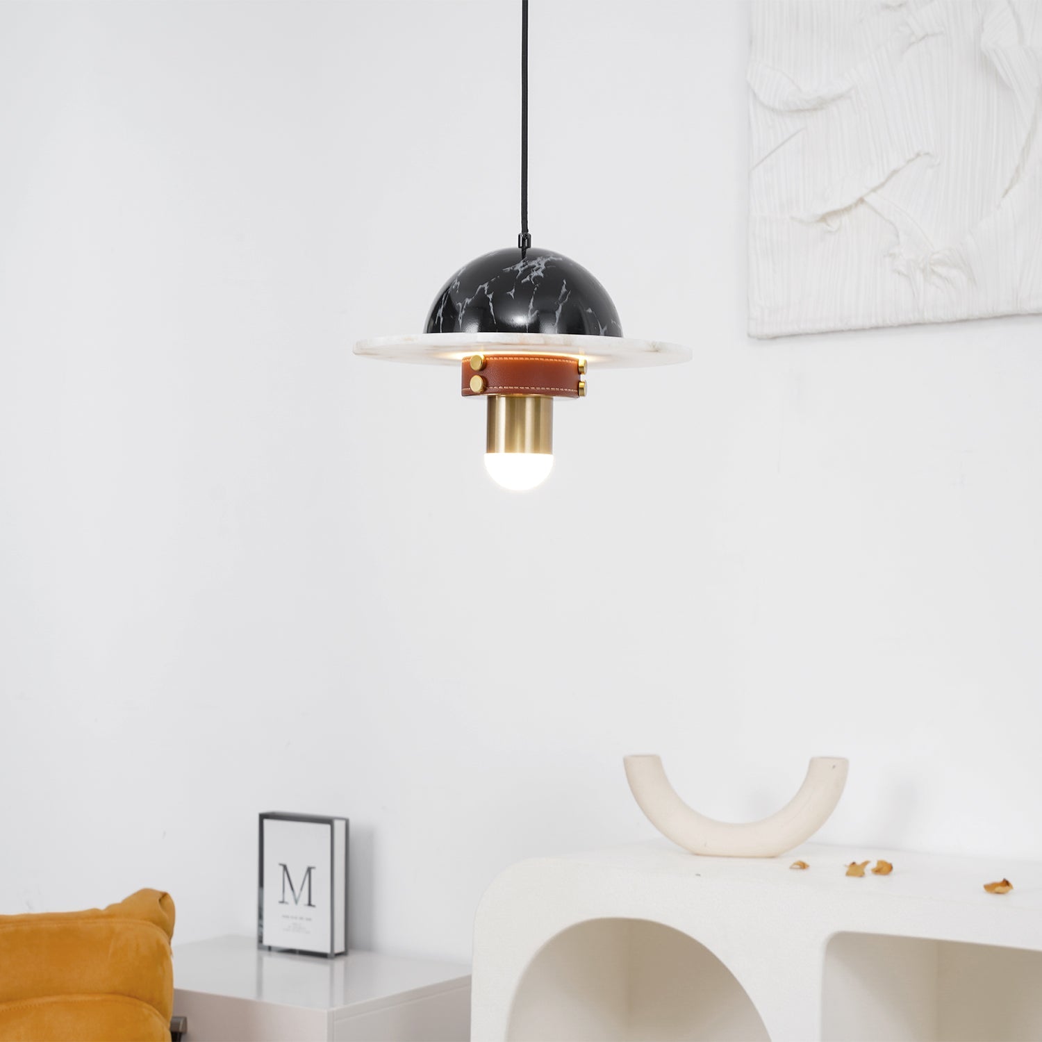 FENWICK HANGING GLASS ORB LIGHT