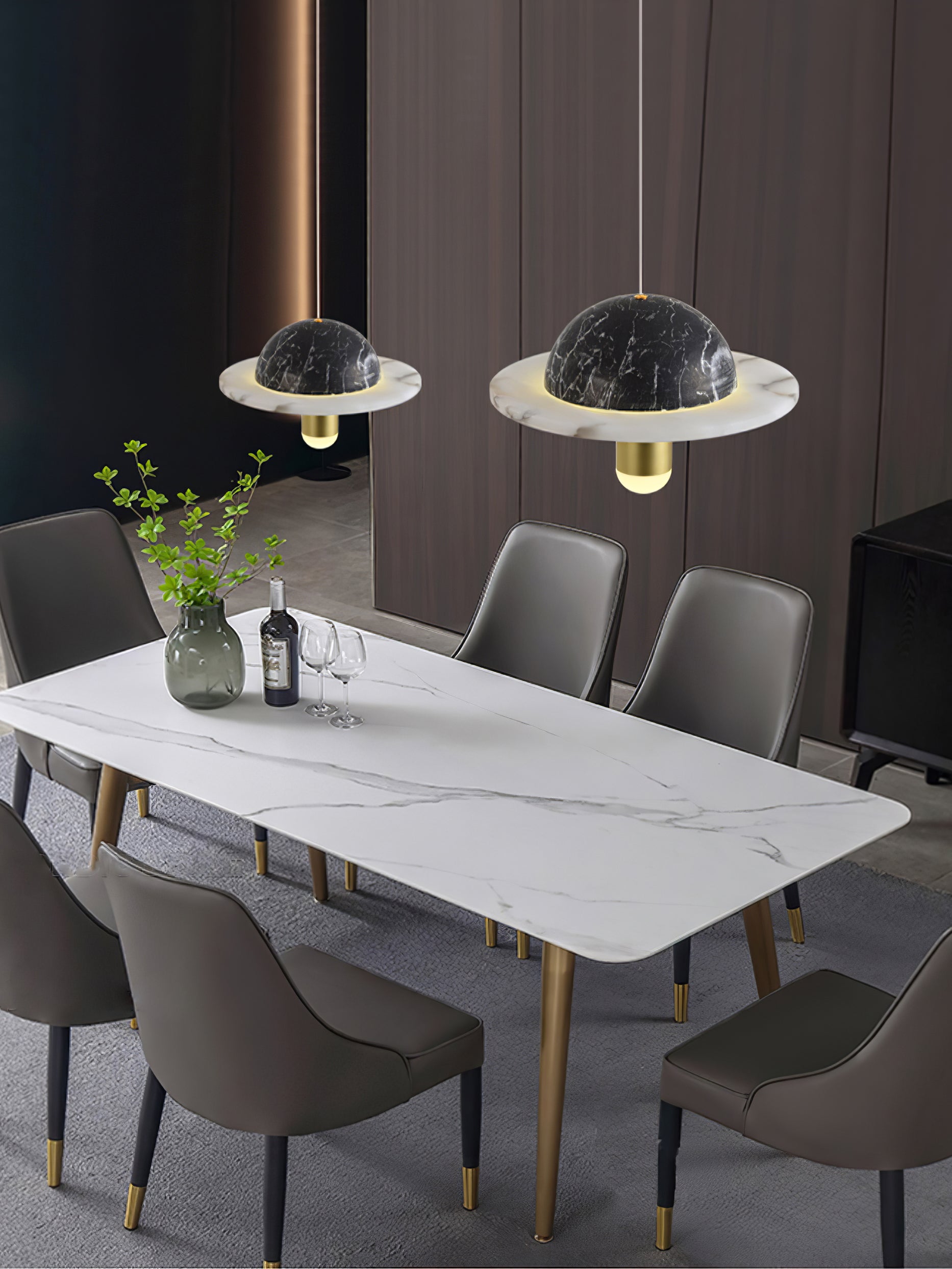 FENWICK HANGING GLASS ORB LIGHT