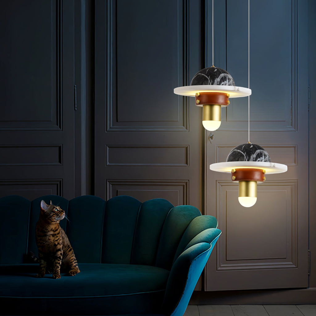 FENWICK HANGING GLASS ORB LIGHT