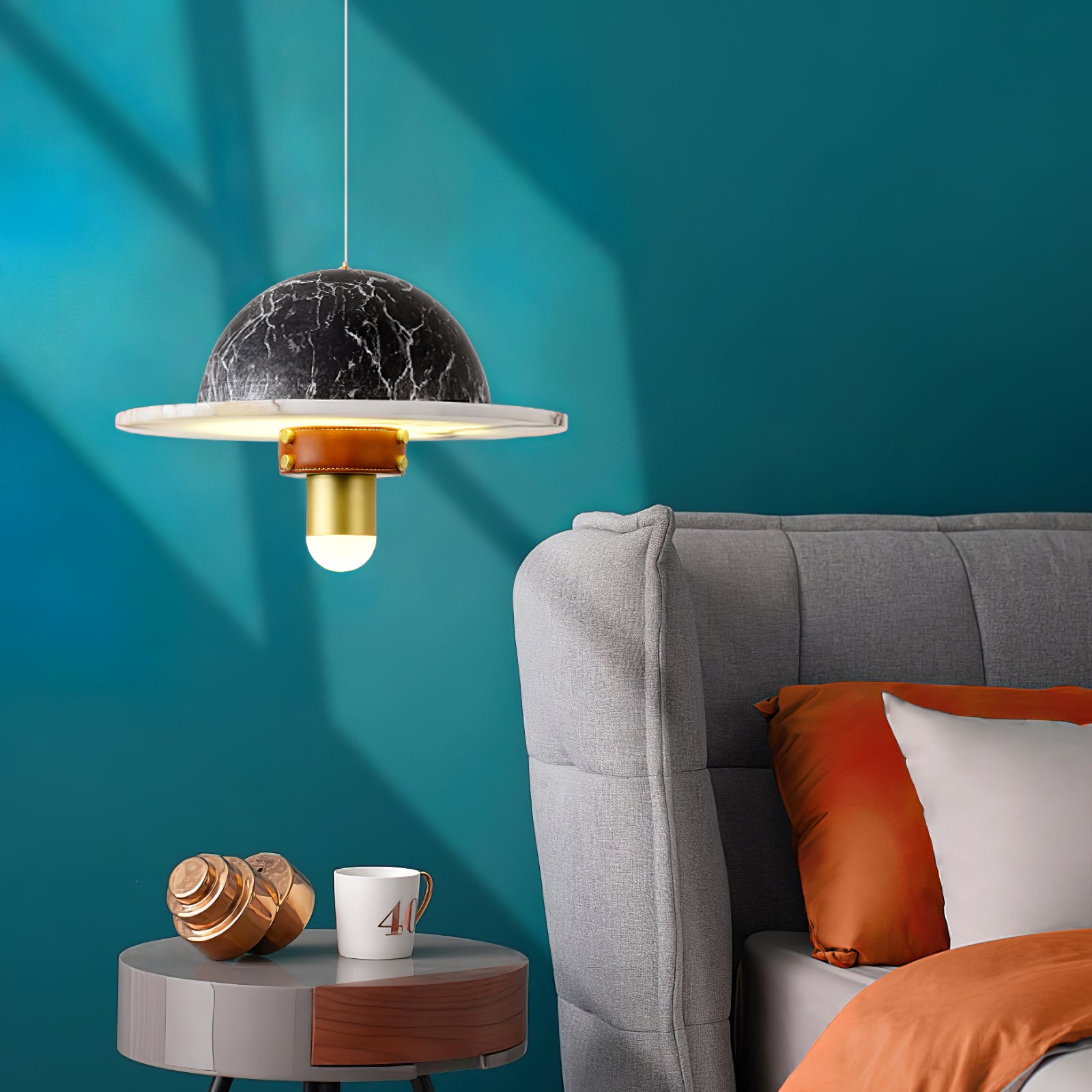 FENWICK HANGING GLASS ORB LIGHT