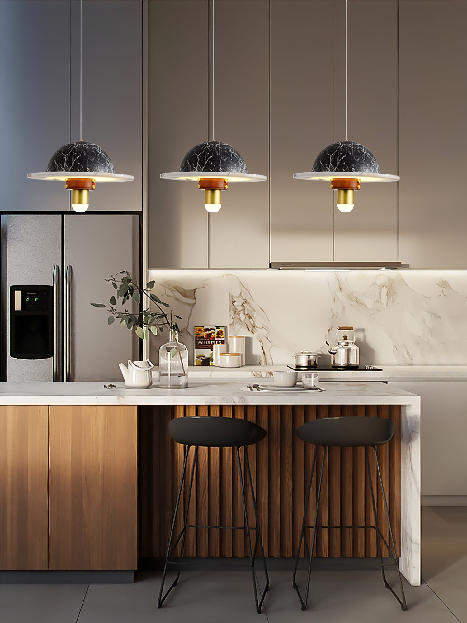 FENWICK HANGING GLASS ORB LIGHT