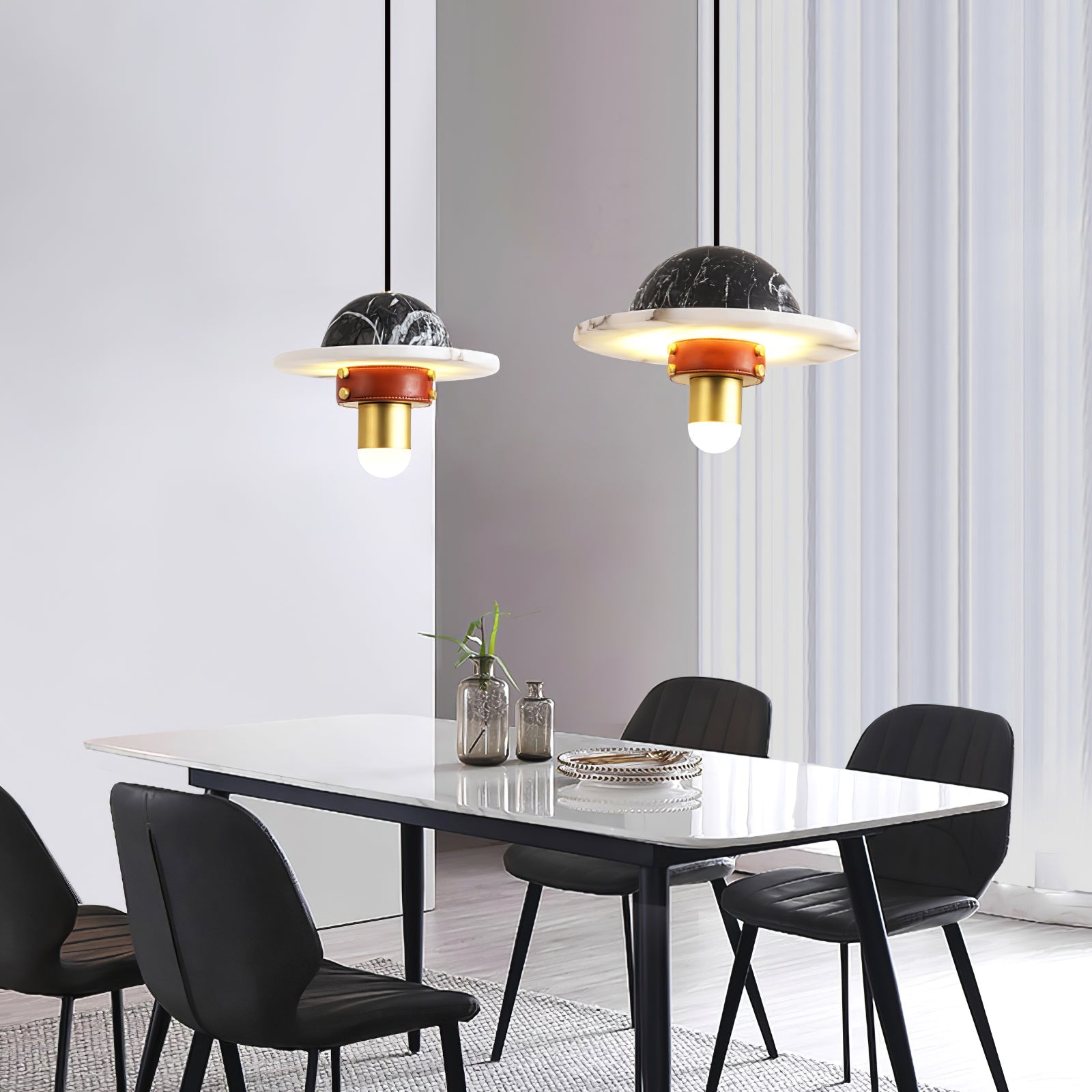 FENWICK HANGING GLASS ORB LIGHT