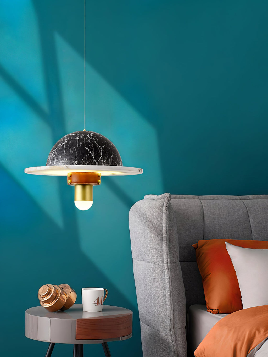 FENWICK HANGING GLASS ORB LIGHT