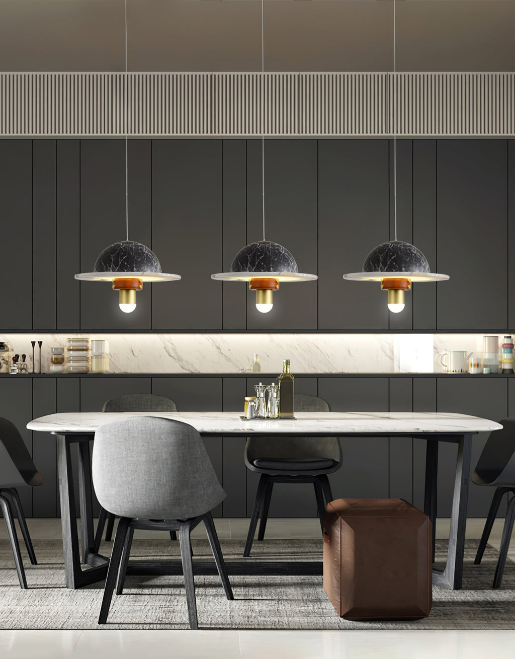 FENWICK HANGING GLASS ORB LIGHT