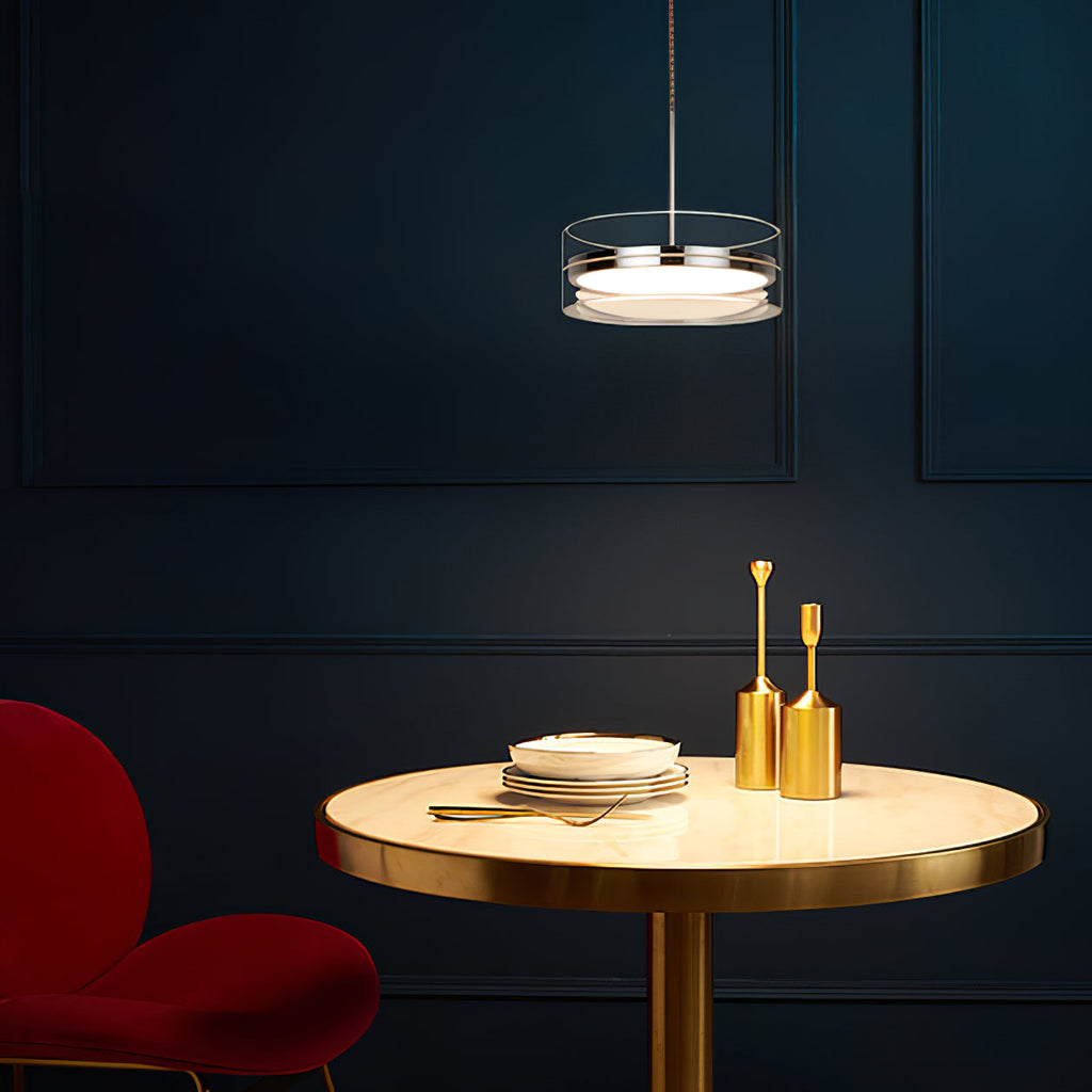 FENWICK WOODEN CANOPY PENDANT LIGHT