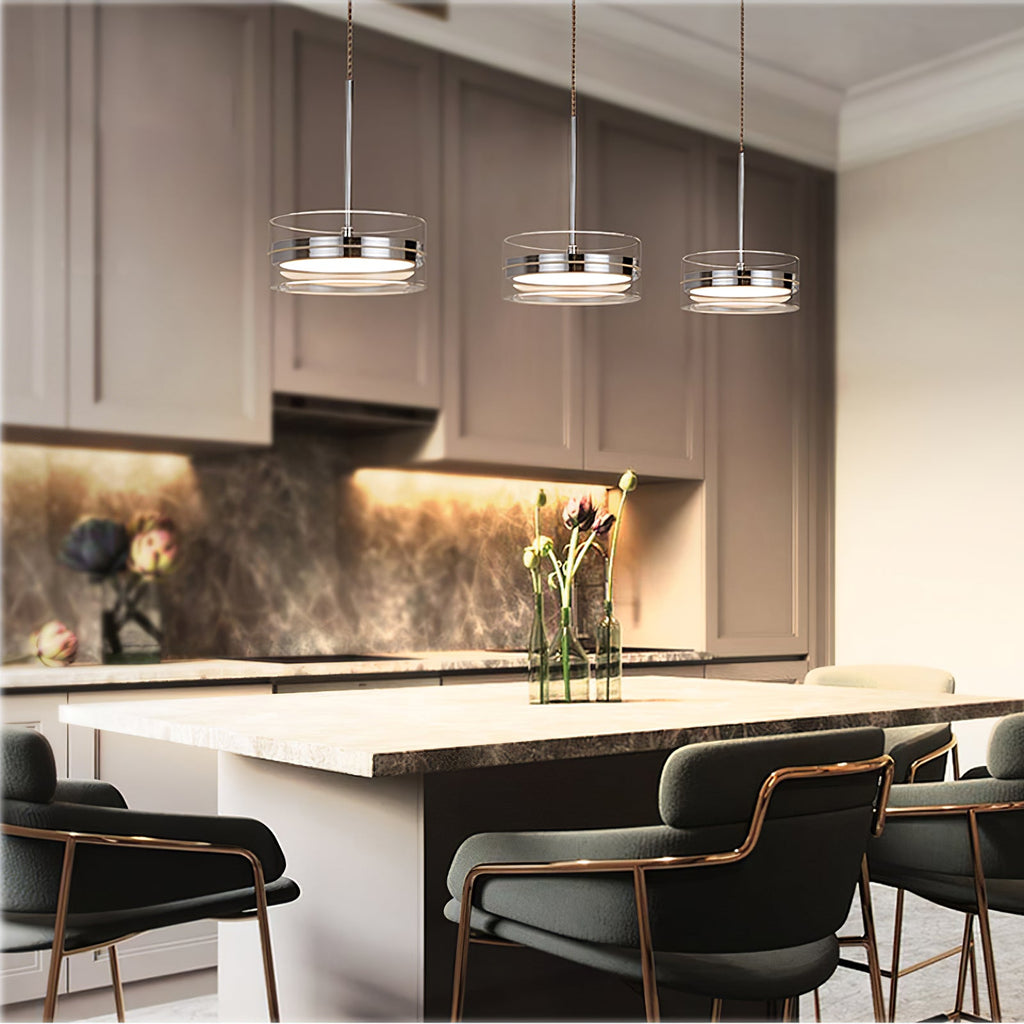 FENWICK WOODEN CANOPY PENDANT LIGHT