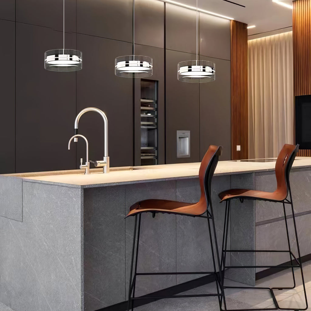 FENWICK WOODEN CANOPY PENDANT LIGHT