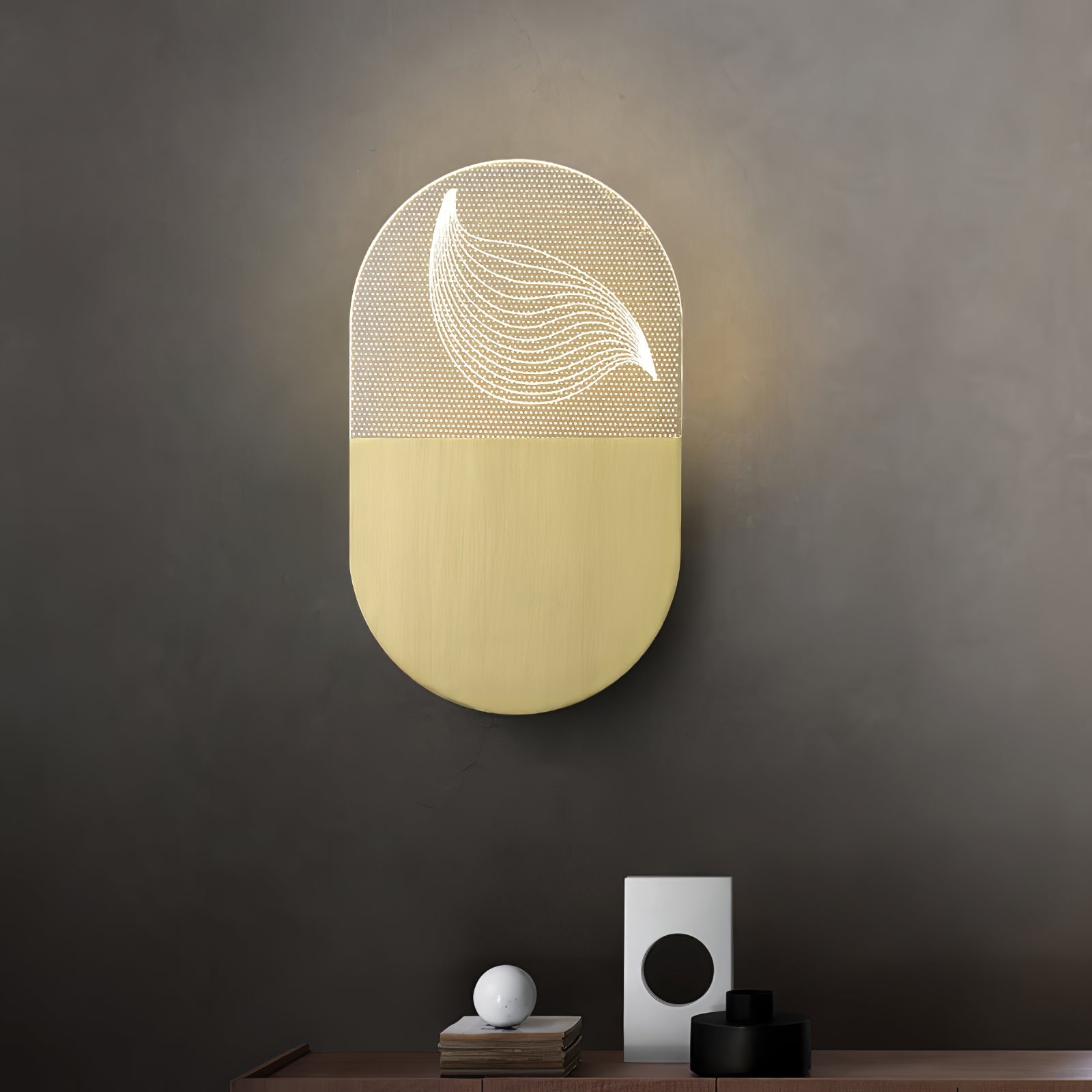 RAVENSDALE IVORY SCULPTED WALL SCONCE