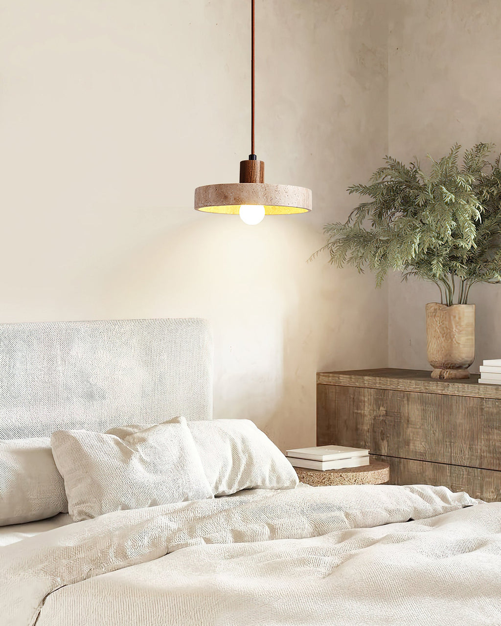 FENWICK CRYSTAL TEARDROP HANGING LIGHT