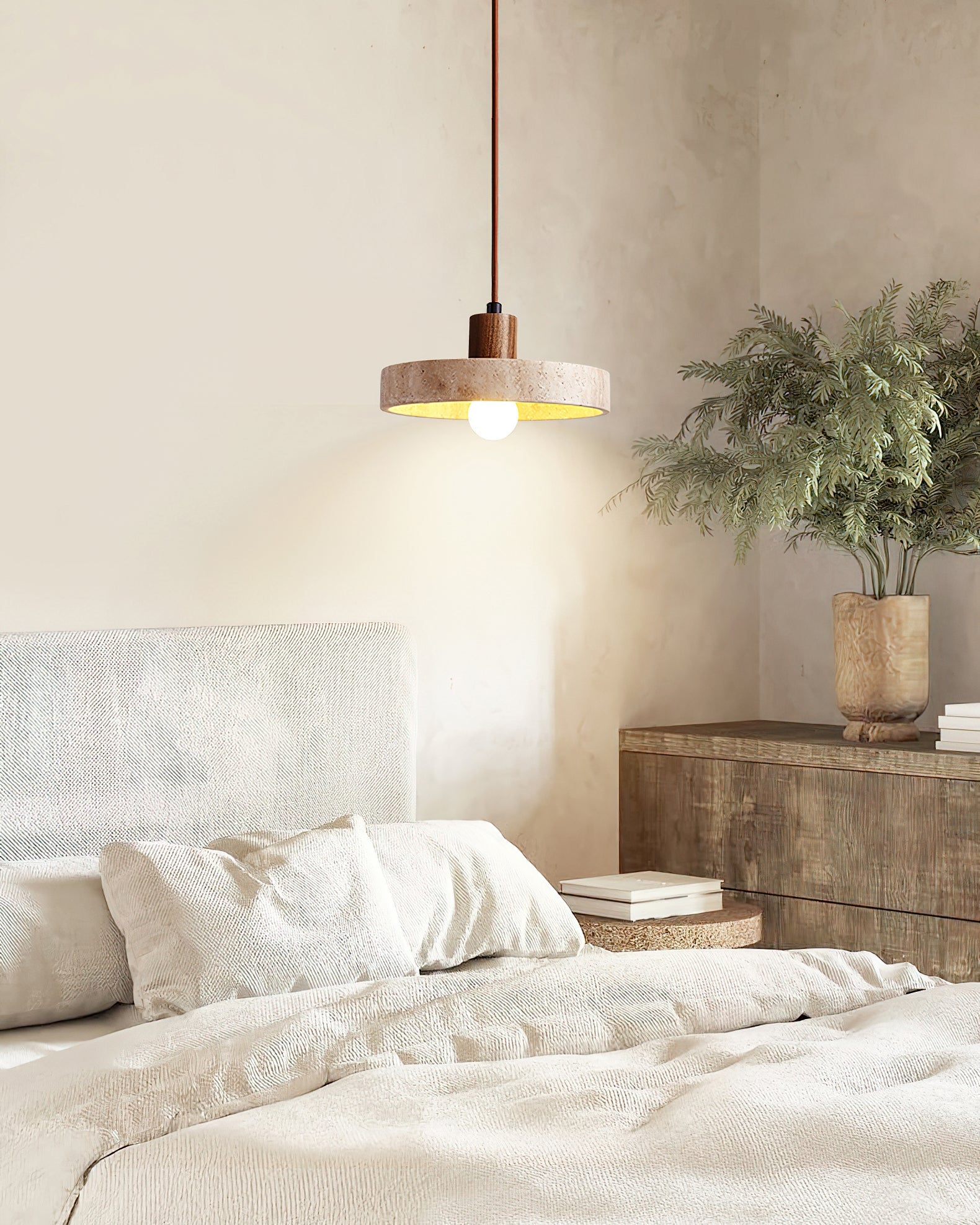 FENWICK CRYSTAL TEARDROP HANGING LIGHT