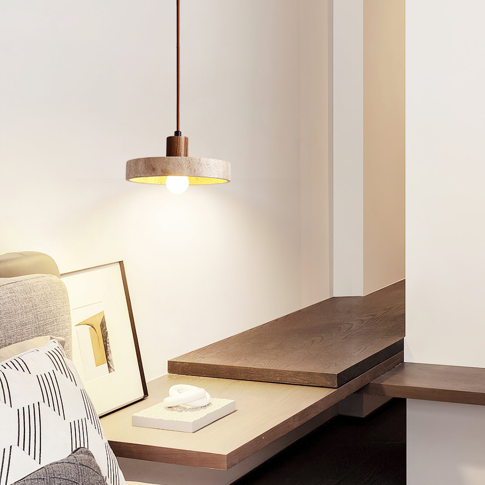 FENWICK CRYSTAL TEARDROP HANGING LIGHT