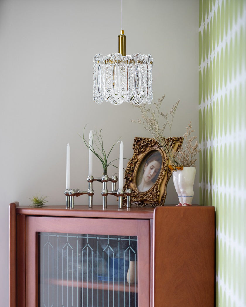 RAVENSHOE ARTISANAL GLASS HANGING LANTERN