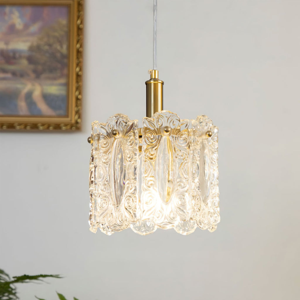 RAVENSHOE ARTISANAL GLASS HANGING LANTERN
