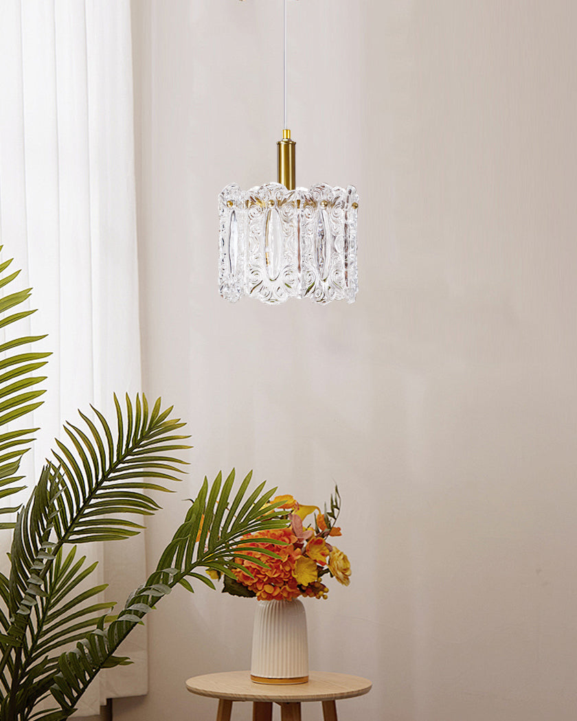 RAVENSHOE ARTISANAL GLASS HANGING LANTERN