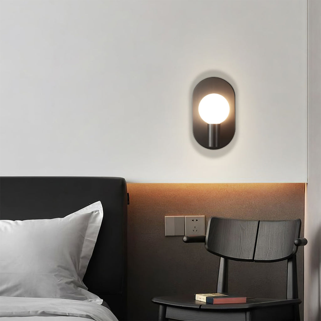 RAVENSHIRE FROSTED GLASS WALL SCONCE