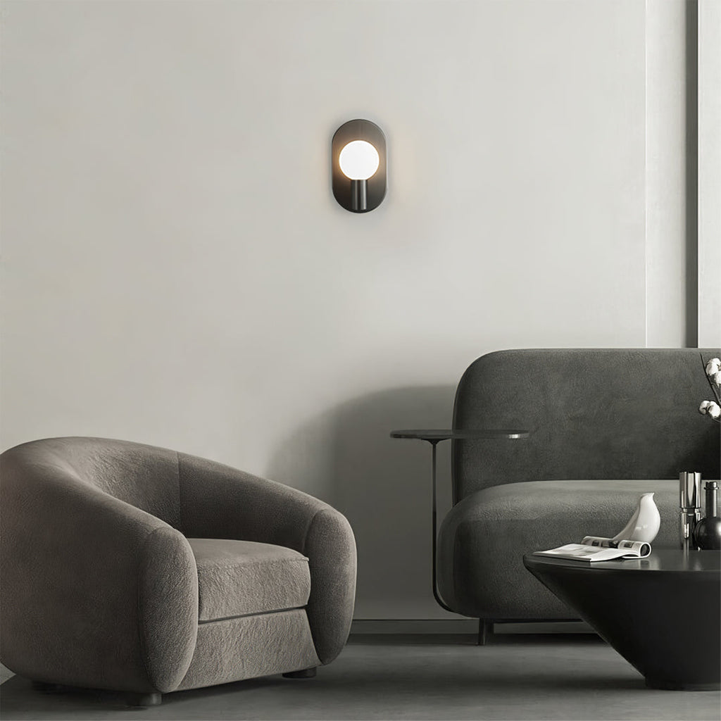 RAVENSHIRE FROSTED GLASS WALL SCONCE