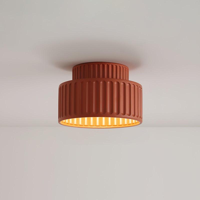 WINTHROP VINTAGE GLASS DOME CEILING LIGHT