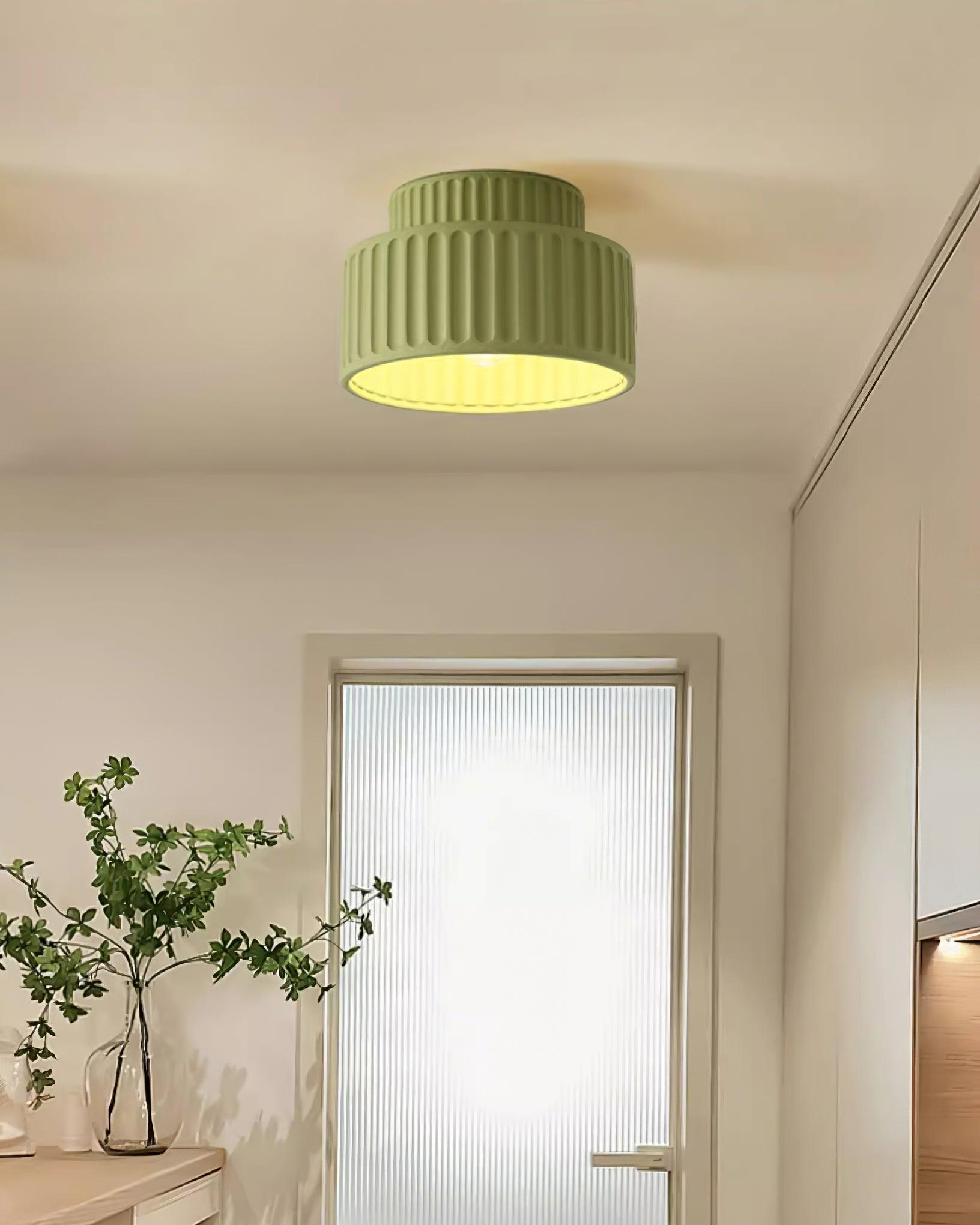 WINTHROP VINTAGE GLASS DOME CEILING LIGHT